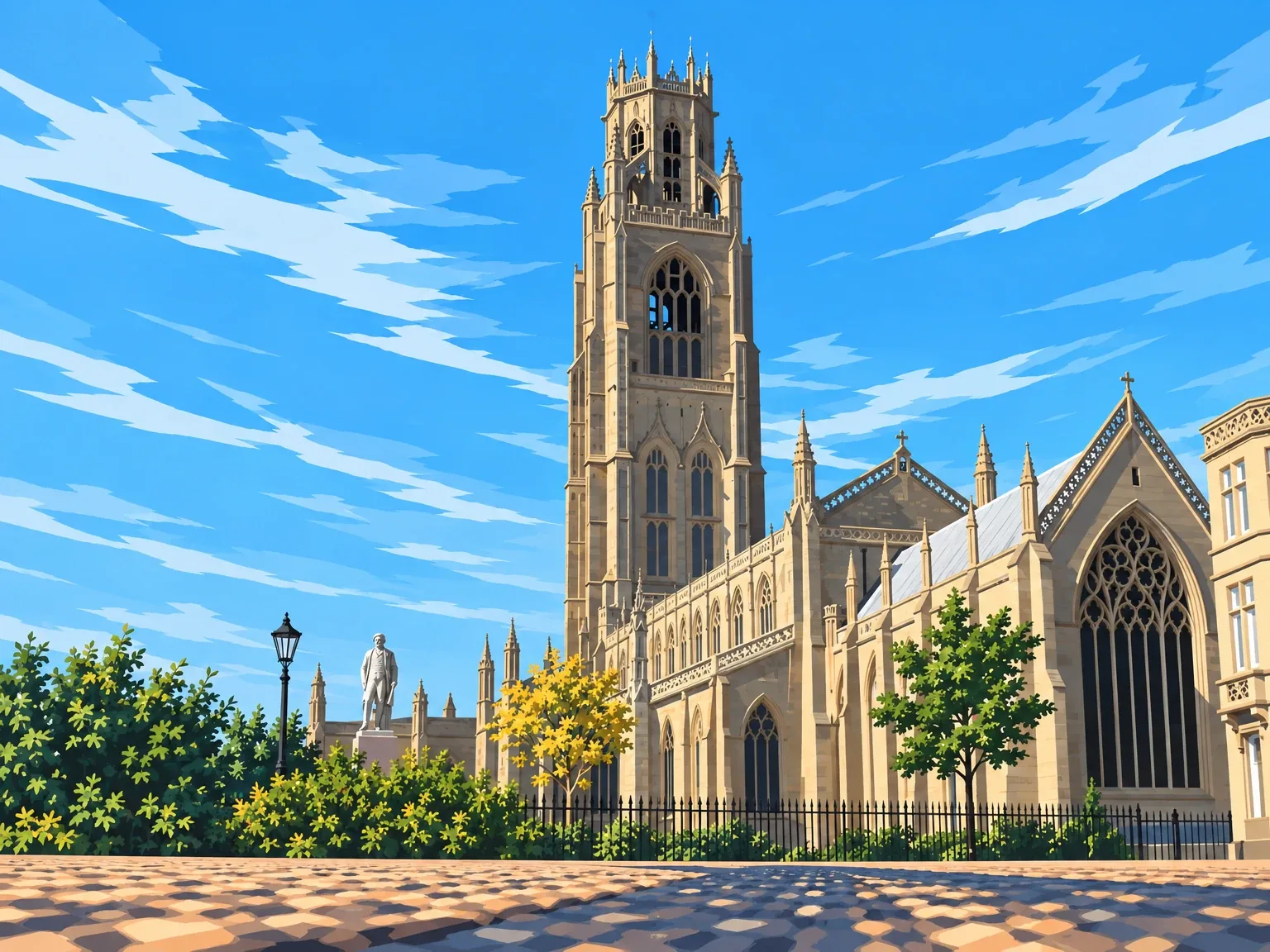 Illustration of the Boston Stump (St Botolph's Church)