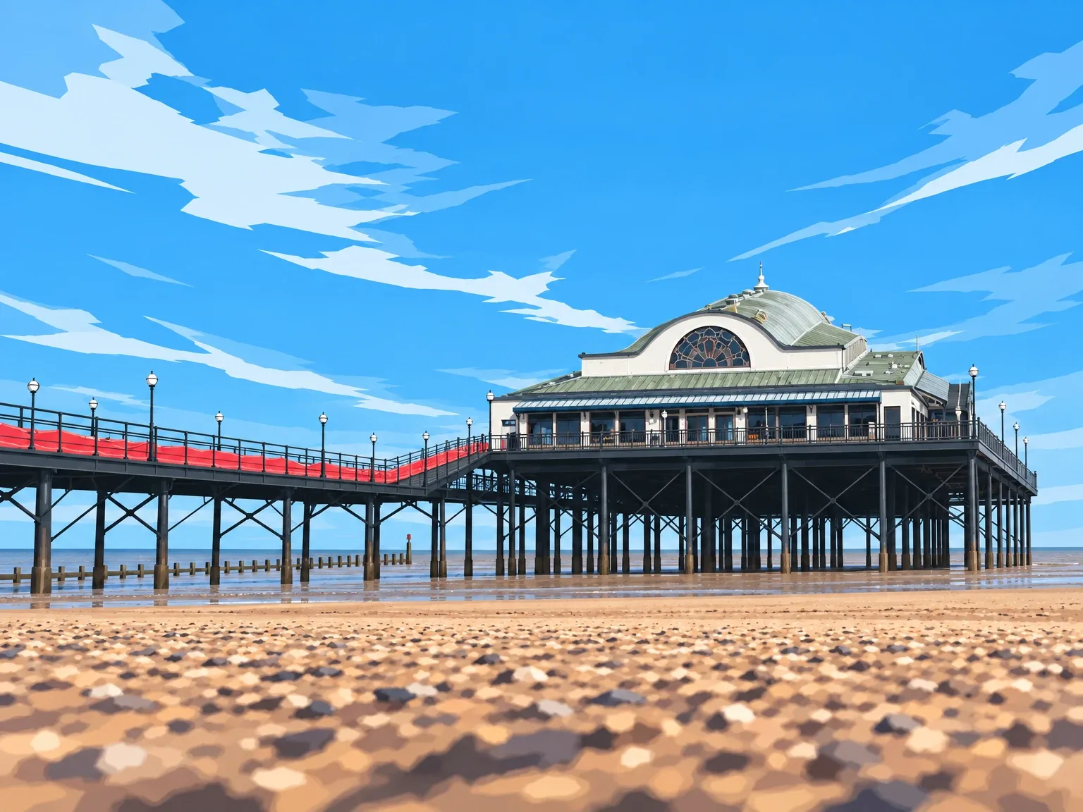 Illustration of Cleethorpes Pier